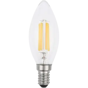 لمبة بلحة عيدان لون الانارة أصفر 4 واط قاعدة E14