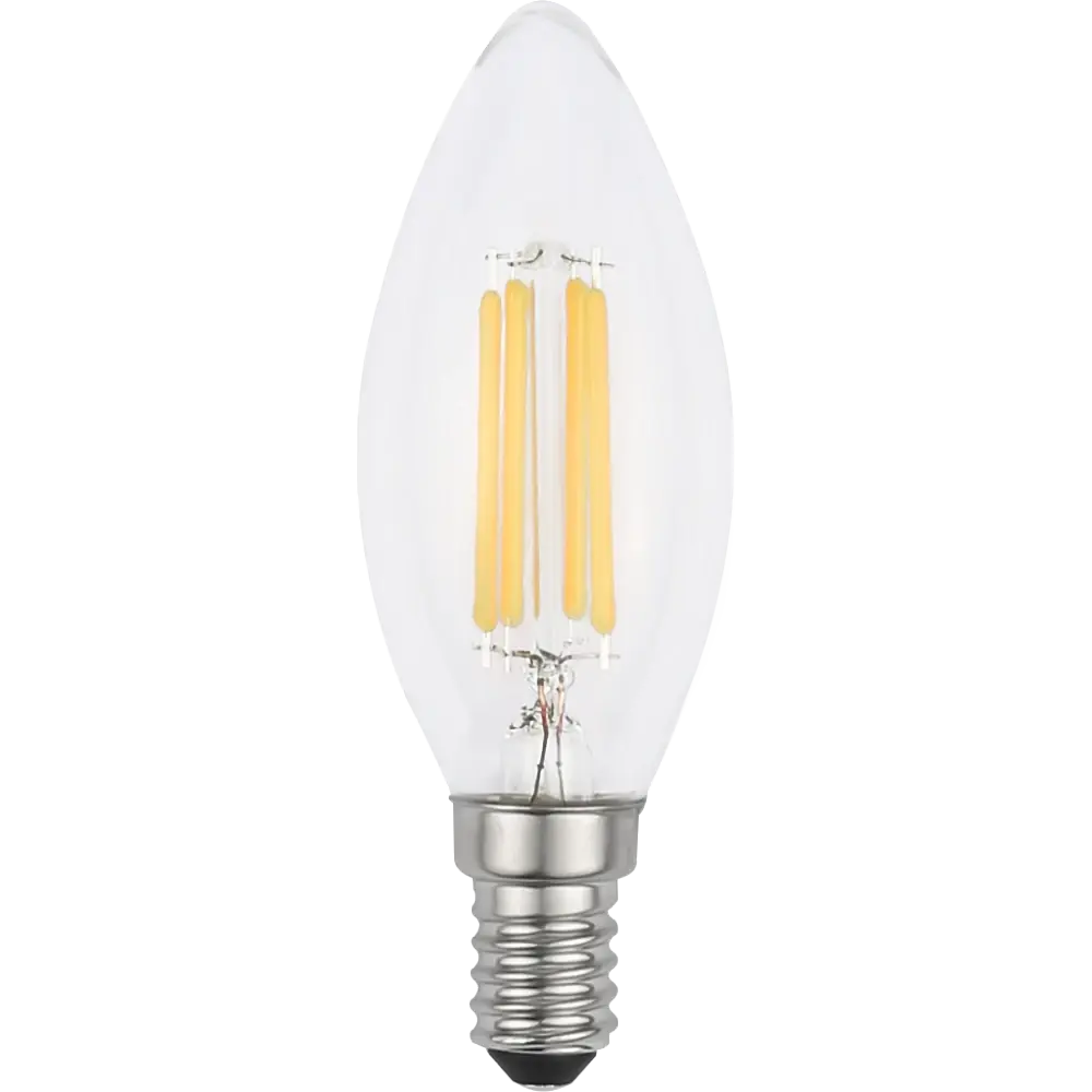 لمبة بلحة عيدان لون الانارة أصفر 4 واط قاعدة E14