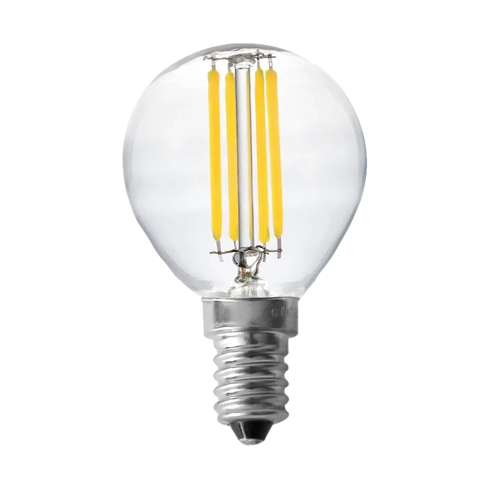 لمبات نجف شكل قزاز كروي شفاف مع لمسة اضاءة ديكور ابيض 3 واط يمكن استخدامها في لمبات النجف والثريات E14