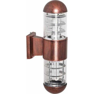 كشاف بوابة نحاسي مفرد E27 على شكل صاروخ مصنوع من البلاستيك المعالج